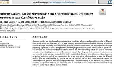 Comparing Natural Language Processing and Quantum NLP: Research Published featured image