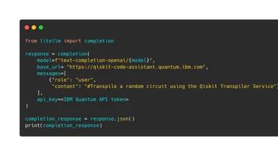 Qiskit Code Assistant Now Compatible with OpenAI Completions API featured image
