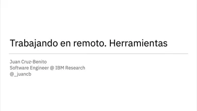 Trabajando en remoto. Herramientas featured image